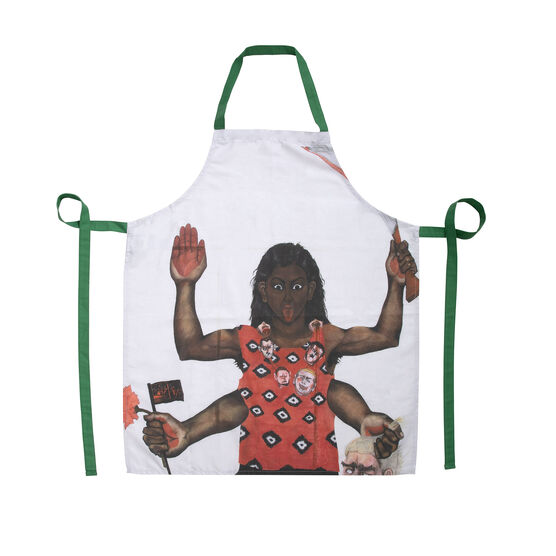 Sutapa Biswas  Housewives with  Steak Knives apron